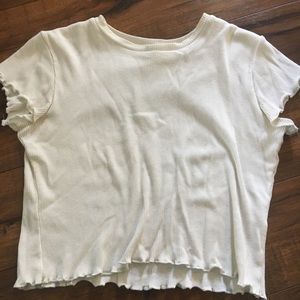 white brandy melville top